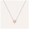 Stroili Collana Silver Moments Argento Bicolore Bianco / Rosa Cubic Zirconia