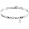 Stroili Bangle Sunrise Acciaio Cristallo