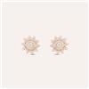 Stroili Orecchini Lobo Silver Moments Argento Rosa Cubic Zirconia