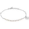Stroili Bracciale Silver Pearls Argento Rodiato Perla sintetica