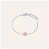 Stroili Bracciale Silver Moments Argento Bicolore Bianco / Rosa Cubic Zirconia