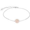 Stroili Bracciale Silver Moments Argento Bicolore Bianco / Rosa Cubic Zirconia