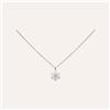 Stroili Collana Lady Sweet Acciaio Rosato Fiocco di neve e Cristalli