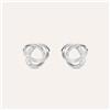 Stroili Orecchini Lobo Silver Shine Argento Rodiato Cubic Zirconia