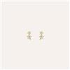 Stroili Orecchini Lobo Bon Ton Oro Giallo Cubic Zirconia