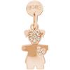 Stroili Pendente Love Beats Argento Rosa Cubic Zirconia