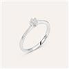 Stroili Anello Solitario Silver Elegance Argento Rodiato Cubic Zirconia