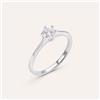 Stroili Anello Solitario Silver Elegance Argento Rodiato Cubic Zirconia