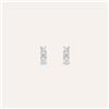 Stroili Orecchini Lobo Trilogy Silver Elegance Argento Rodiato Cubic Zirconia