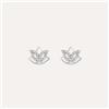 Stroili Orecchini Lobo Silver Moments Argento Rodiato Cubic Zirconia