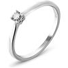 Stroili Anello Solitario Diamotion Oro Bianco Diamante