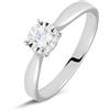 Stroili Anello Solitario Diamotion Oro Bianco Diamante