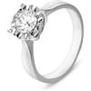 Stroili Anello Solitario Diamotion Oro Bianco Diamante