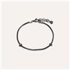 Stroili Bracciale Essential Code Acciaio Nero