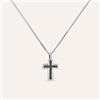 Stroili Collana Gentleman Argento Rodiato Cubic Zirconia