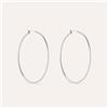 Stroili Orecchini A Cerchio Silver Collection Argento Rodiato