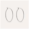 Stroili Orecchini A Cerchio Silver Collection Argento Rodiato