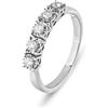 Stroili Anello Riviere Diamotion Oro Bianco Diamante