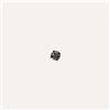 Stroili Mono Orecchino Lobo Punto Luce Gentleman Argento Nero Cubic Zirconia