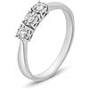Stroili Anello Trilogy Diamotion Oro Bianco Diamante