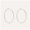 Stroili Orecchini A Cerchio Silver Collection Argento Rodiato