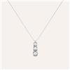 Stroili Collana Trilogy Diamotion Oro Bianco Diamante