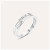 Stroili Anello Trilogy Silver Elegance Argento Rodiato Cubic Zirconia