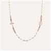 Stroili Collana Rosario Silver Soul Argento Rosa Cristallo