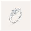 Stroili Anello Riviere Silver Elegance Argento Rodiato Cubic Zirconia