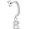 Stroili Mono Orecchino A Cerchio Silver Moments Argento Rodiato Cubic Zirconia
