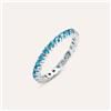 Stroili Anello Eternity Silver Rainbow Argento Rodiato Cubic Zirconia