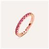 Stroili Anello Eternity Silver Rainbow Argento Rosa Cubic Zirconia