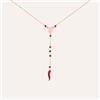 Stroili Collana Rosario Silver Soul Argento Rosa Cristallo