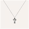 Stroili Collana Man Code Acciaio Bicolore Bianco / Nero Cristallo