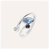Stroili Anello Contrarie Violet Ottone Cristallo