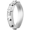 Stroili Anello in argento rodiato