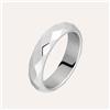Stroili Anello a Fascia Lady Code Acciaio Bicolore Diamantato