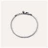 Stroili Bracciale Tennis Romantic Shine Metallo Nero Cristallo