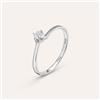 Stroili Anello Solitario Valentino Diamazing Oro Bianco Diamante