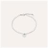 Stroili Bracciale Silver Pearls Argento Rodiato Perla sintetica