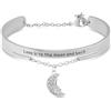 Stroili Bangle Sunrise Acciaio Cristallo