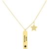 Stroili Collana Radiance Acciaio Dorato Cristallo