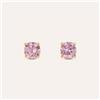 Stroili Orecchini Lobo Punto Luce Silver Rainbow Argento Rosa Cubic Zirconia