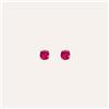 Stroili Orecchini Lobo Punto Luce Silver Rainbow Argento Rosa Cubic Zirconia