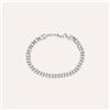 Stroili Bracciale Catena Gentleman Argento Rodiato