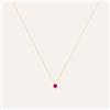 Stroili Collana Punto Luce Silver Rainbow Argento Rosa Cubic Zirconia