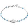 Stroili Bracciale Rosario Silver Soul Argento Rodiato Cristallo