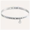 Stroili Bangle Sunrise Acciaio Cristallo