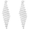 Stroili Orecchini Pendenti Romantic Shine Metallo Cristallo