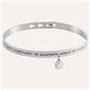 Stroili Bangle Sunrise Acciaio Cristallo